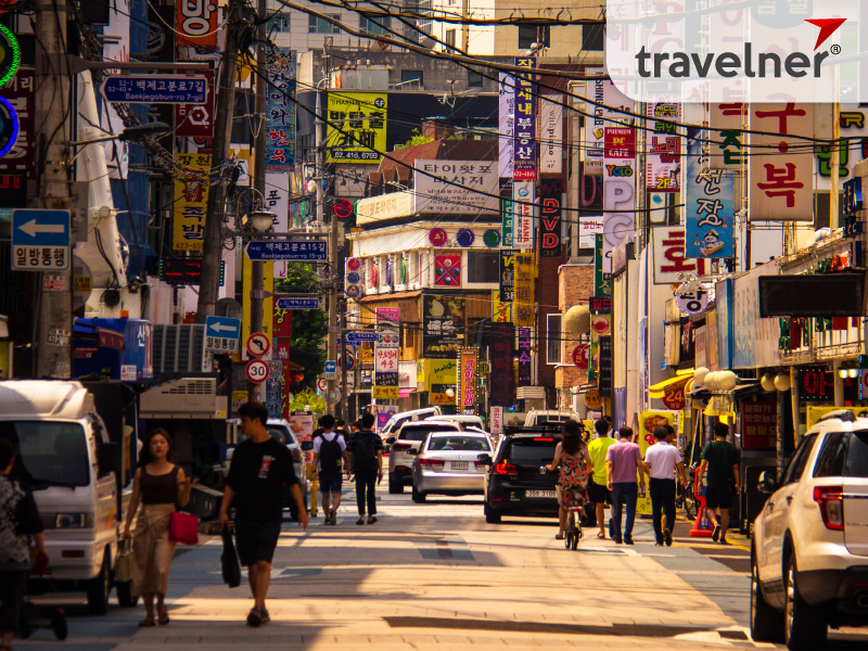 Bustling capital Seoul Bustling capital Seoul