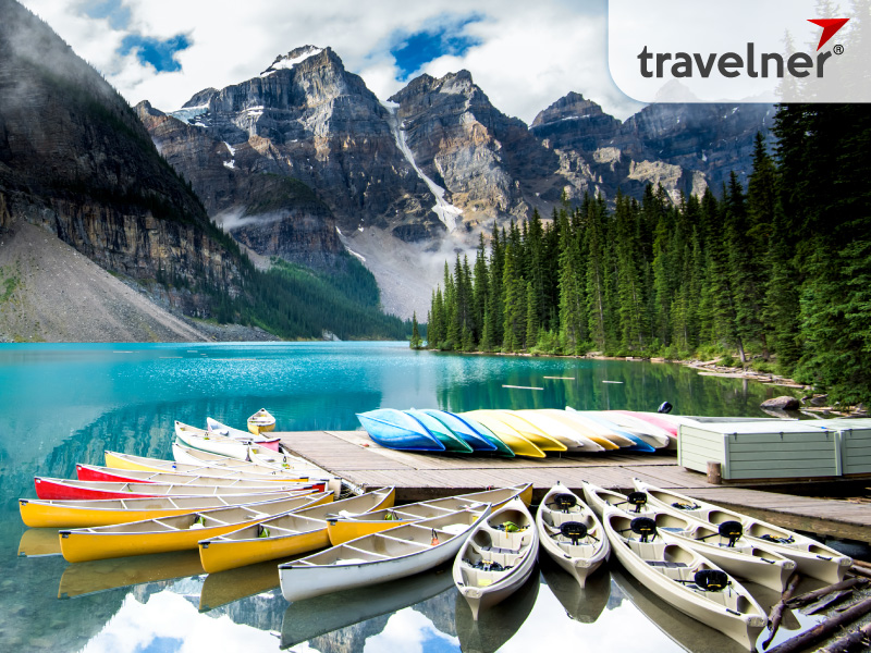 Moraine Lake is the most picturesque lake in Canada. Moraine Lake is the most picturesque lake in Canada.