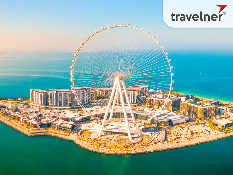 Ain Dubai Wheel brings a modern and luxurious view.