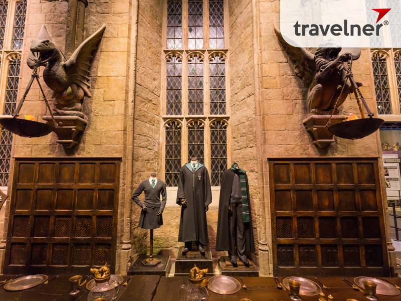 All materials of the movie Harry Porter are displayed in Warner Bros.
 Studio Tour London.