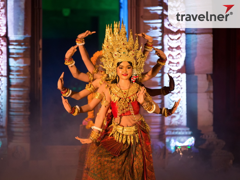 Apsara traditional dance in Cambodia