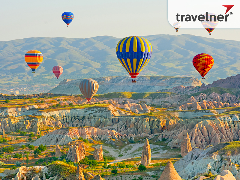 Cappadocia is a geological wonderland in the center of Turkey Cappadocia is a geological wonderland in the center of Turkey