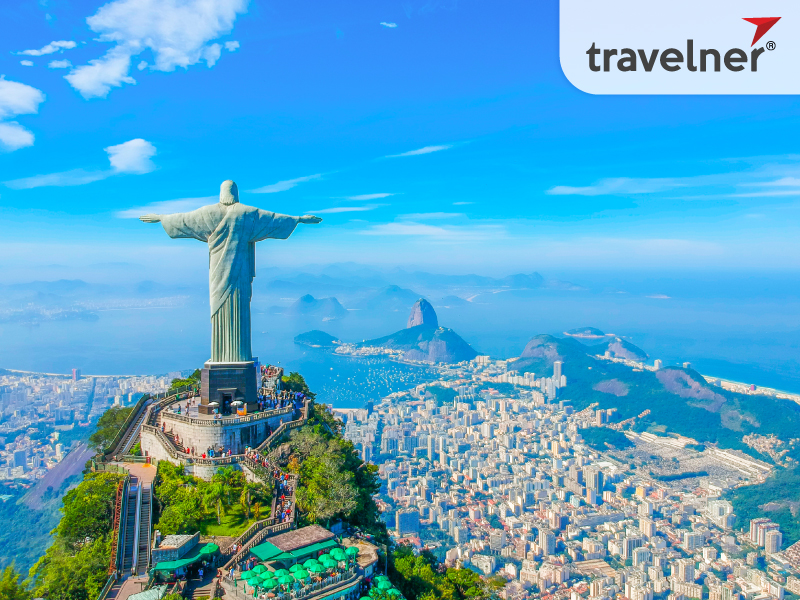 The Statue of Christ the Redeemer Cristo Redentor is a symbol of Brazil.