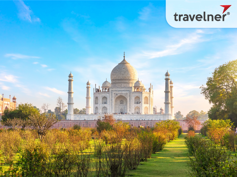 The Taj Mahal mausoleum is one of the 7 wonders of the world. The Taj Mahal mausoleum is one of the 7 wonders of the world.