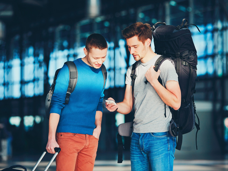 Book a connecting flight