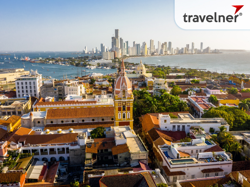 Cartagena is a port city located in northern Colombia