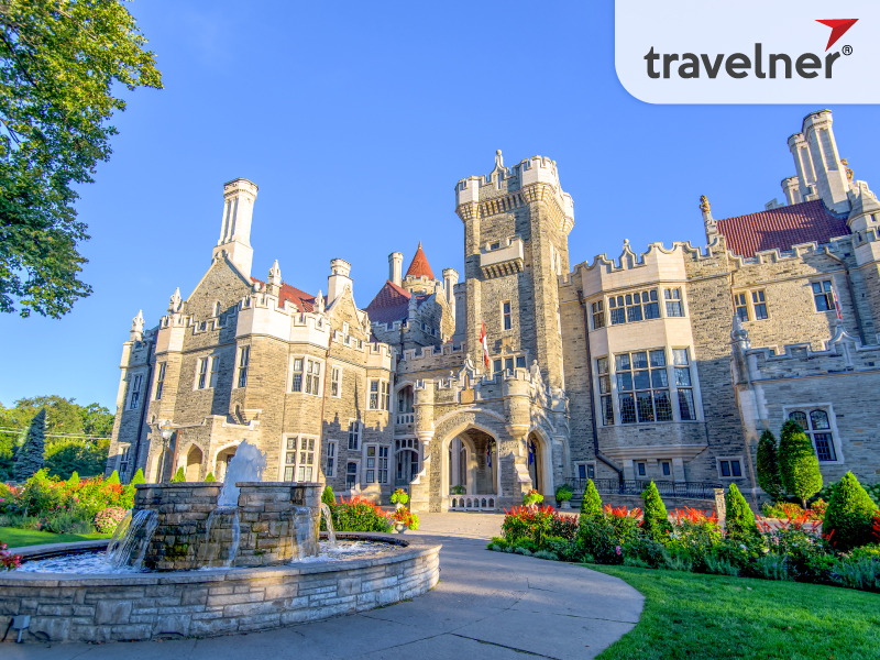Casa Loma historic castle is a significant Gothic castle in Canada Casa Loma historic castle is a significant Gothic castle in Canada