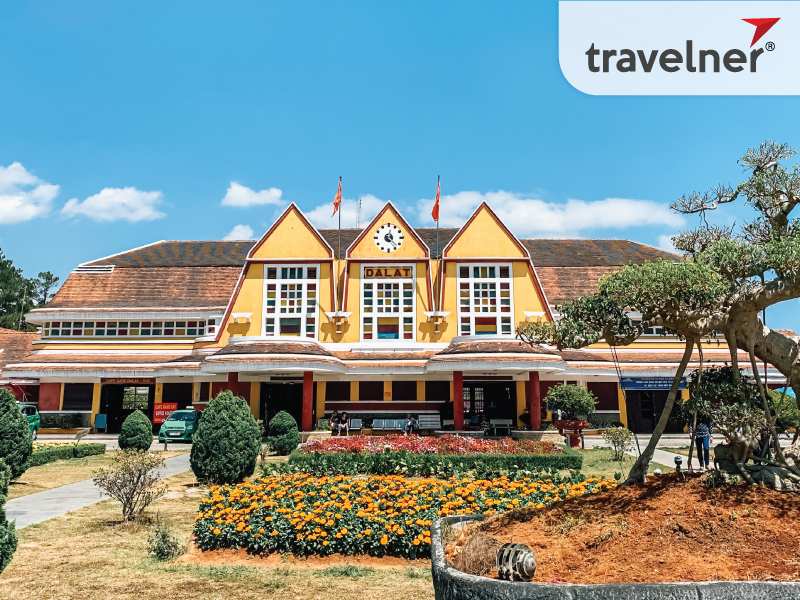 Da Lat station is now a tourist hub and is no longer utilized for transit