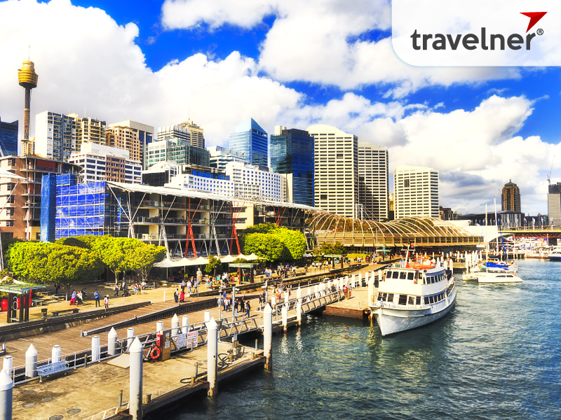 Darling Harbour is a vibrant waterfront area offers a range of entertainment, dining, and shopping options Darling Harbour is a vibrant waterfront area offers a range of entertainment, dining, and shopping options