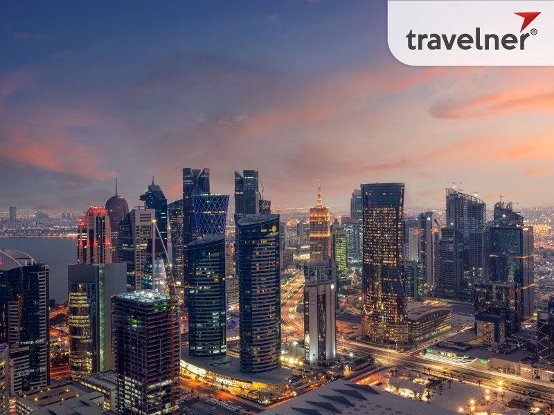 Doha capital is a major tourist destination with distinctive architectural designs