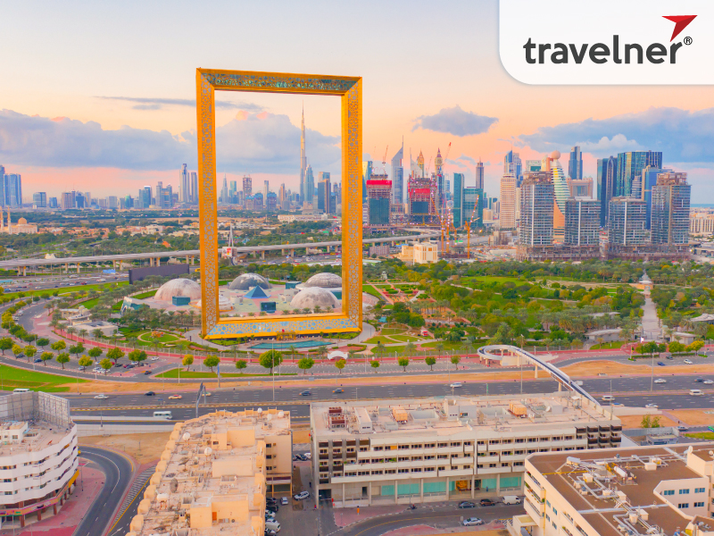 Dubai Frame is the iconic work of Dubai.