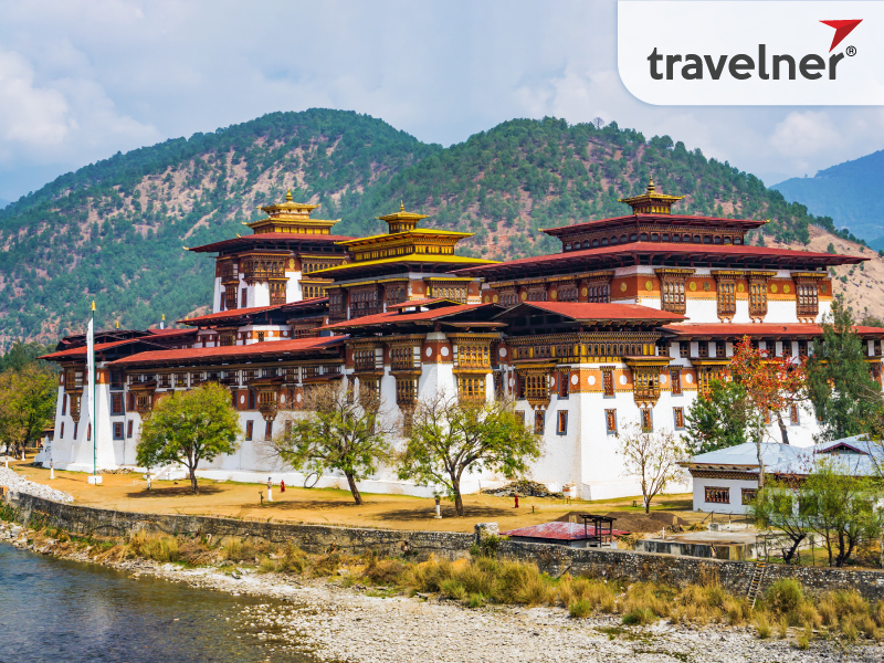 Dzong Punakha is Bhutan's tourist destination