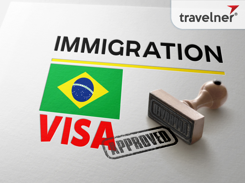 Visa is the first important document required for a Brazil trip
