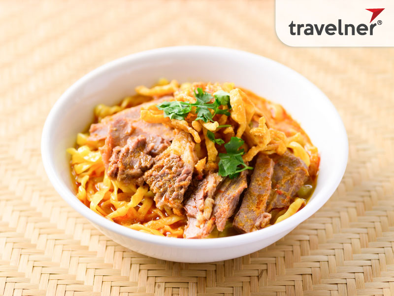 Khao Soi is a popular noodle soup dish that originated from Northern Thailand