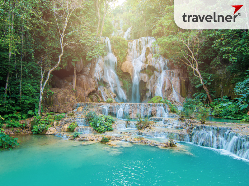 Kuang Si Waterfalls are the best places to visit in Laos and should be visited at least once