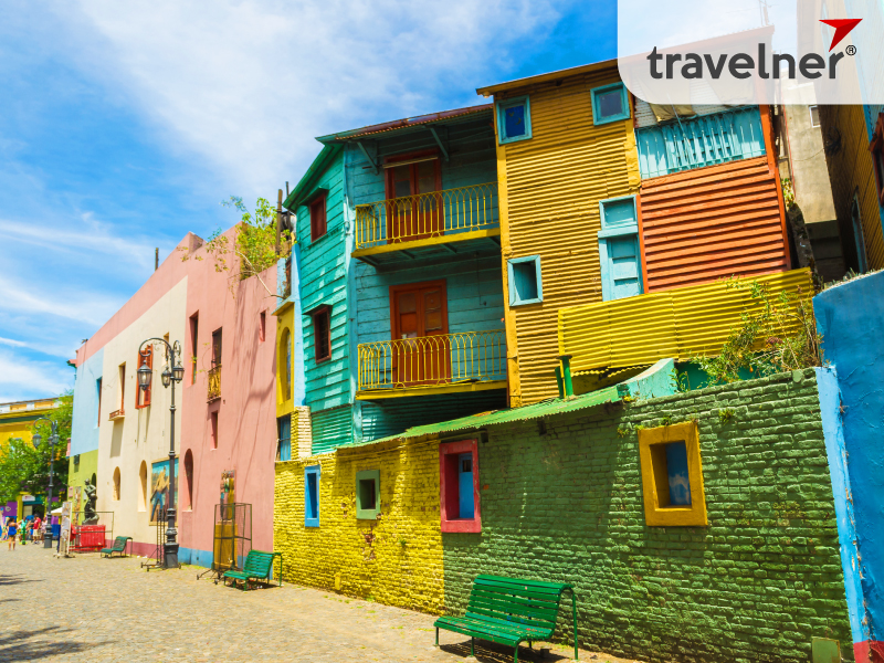 La Boca is known as a colorful city in Argentina La Boca is known as a colorful city in Argentina