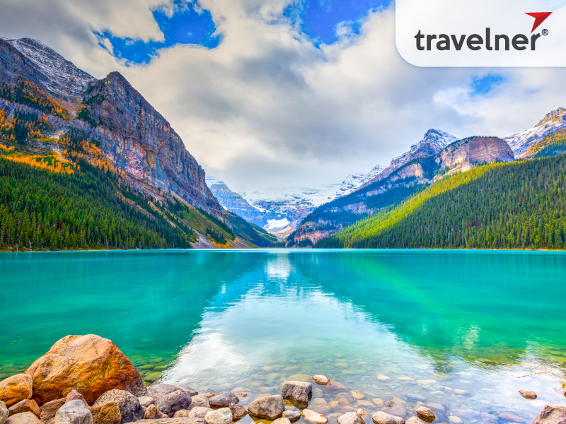 Lake Louise is the best ideal location to admire the beauty of nature in Canada Lake Louise is the best ideal location to admire the beauty of nature in Canada