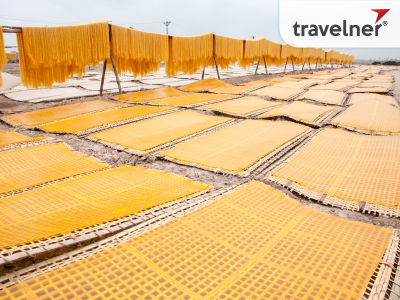 Make vermicelli noodles in Cu Da village