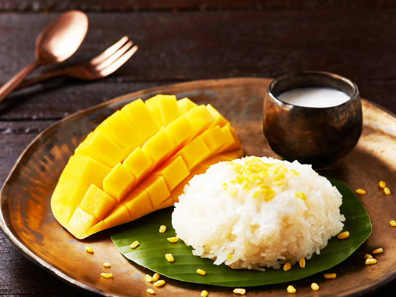 MANGO STICKY RICE MANGO STICKY RICE