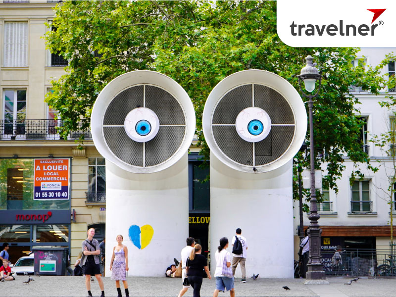 Musée National d'Art Moderne of Pompidou Center in Paris