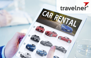 Experiencia de reserva de alquiler de autos en línea para viajeros internacionales