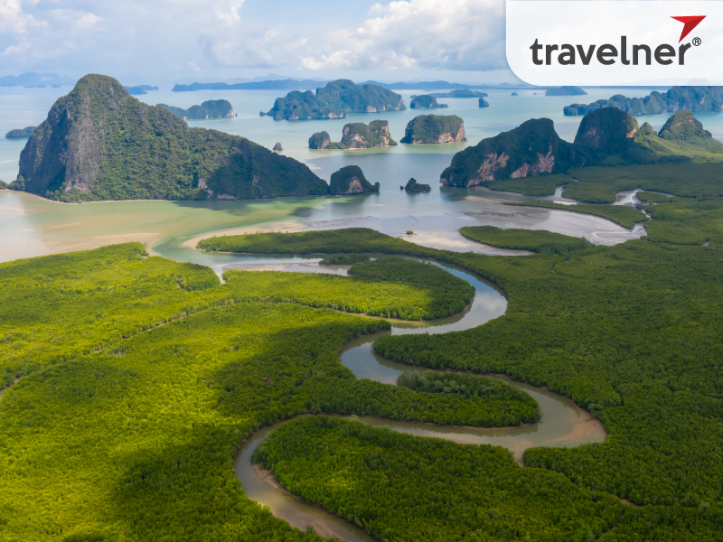 Phang Nga Bay is home to over 40 small islands, each with its own unique landscape and attractions