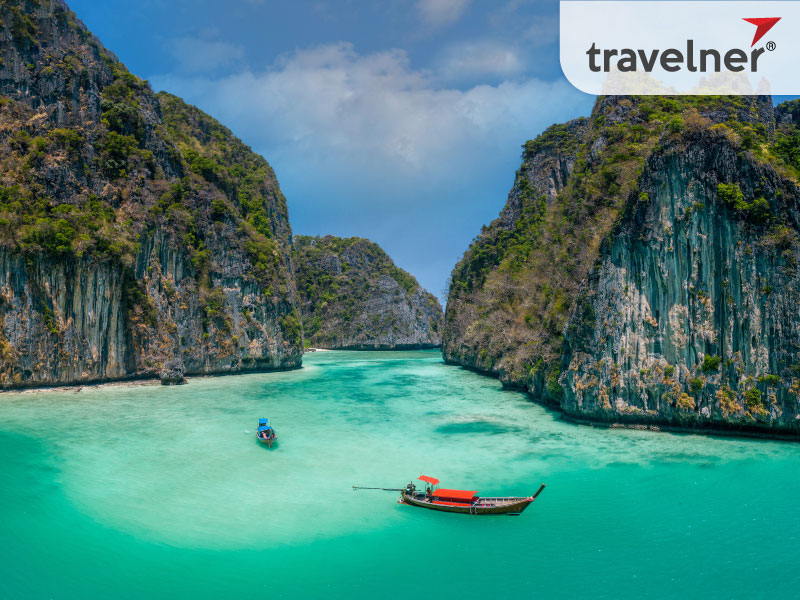 Phi Phi islands are famous for their stunning natural beauty, with crystal-clear waters, coral reefs, limestone cliffs, and rich marine life