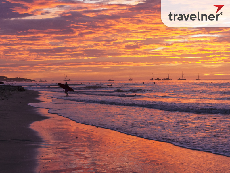Playa Tamarindo is such a perfect beach for surfing and swimming