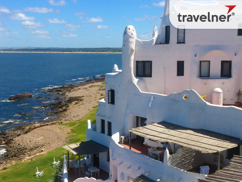 Punta del Este is located on the southeast coast of Uruguay