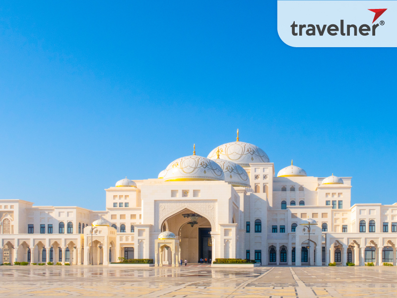 Qasr Al Watan Presidential Palace keeps the regal and millennial culture of Arabia.