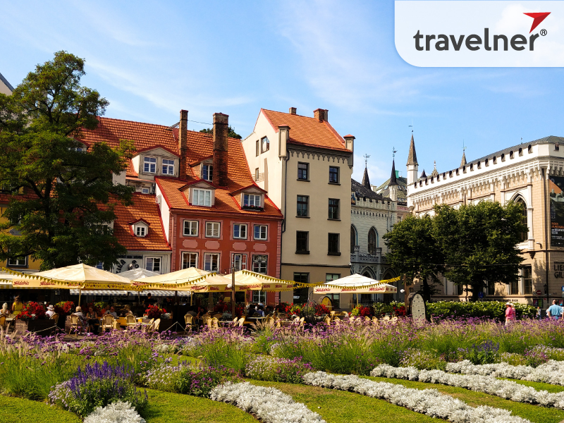 Riga is Latvia's capital city in the country's central region on the banks of the Daugava River Riga is Latvia's capital city in the country's central region on the banks of the Daugava River