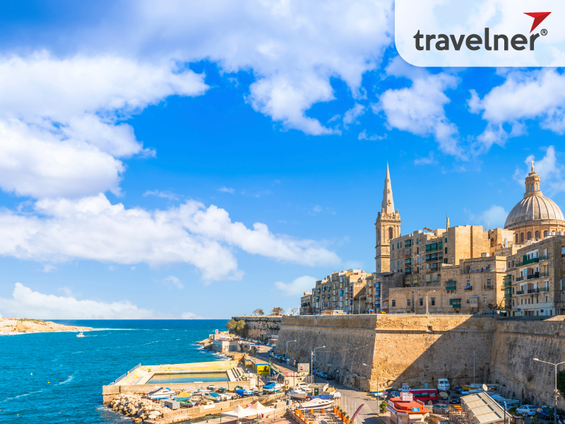 The Basilica of Our Lady of Mount Carmel and Saint Paul's Church is located in Valletta, Malta The Basilica of Our Lady of Mount Carmel and Saint Paul's Church is located in Valletta, Malta