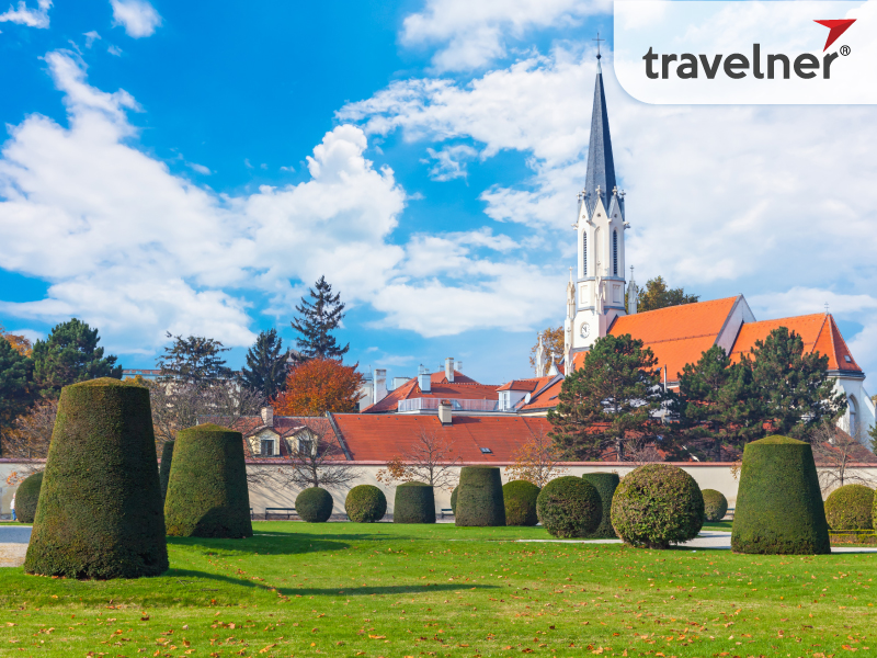 The capital and largest city of Austria is located in the northeast