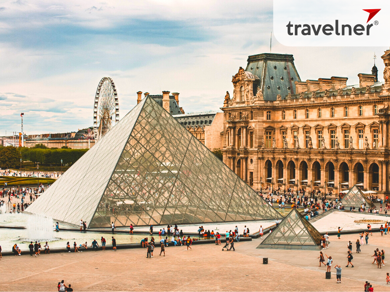 The Louvre Museum is well-known for displaying masterpieces from the world of art The Louvre Museum is well-known for displaying masterpieces from the world of art