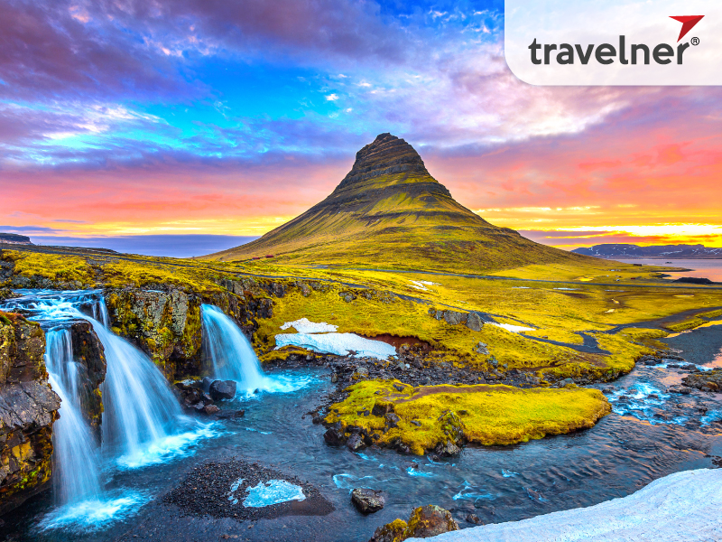The majestic beauty of Iceland's Kirkjufell mountain The majestic beauty of Iceland's Kirkjufell mountain