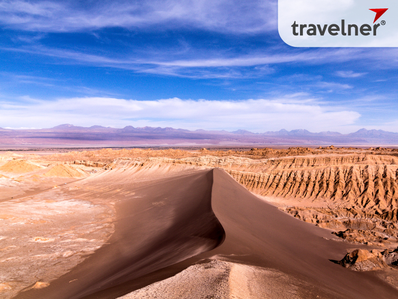 The Valley of the Moon is famous for its landscape, and terrain similar to the surface of the moon. The Valley of the Moon is famous for its landscape, and terrain similar to the surface of the moon.
