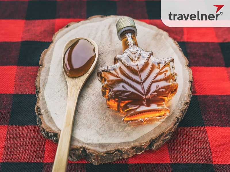 There are a lot of typical food in Canada because of a strong influence of Asian cuisine