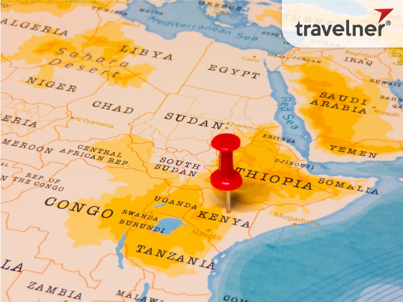 To enter Kenya, travelers must receive their e-visas before departure