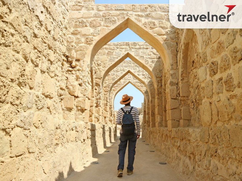 Tourists visit attractive destinations in Bahrain Tourists visit attractive destinations in Bahrain