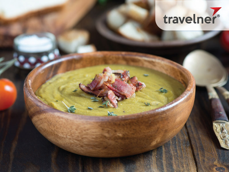 Ham and Peas Soup is one of the traditional foods in Australia 