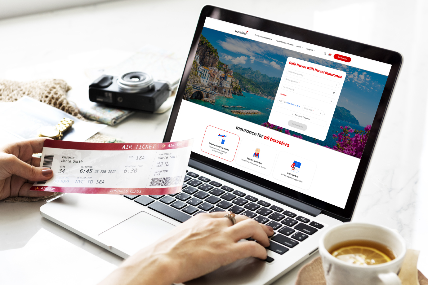 Travelner – váš důvěryhodný společník pro skupinové pojištění služebních cest Travelner - Your Trusted Companion for a Group Business Travel Insurance