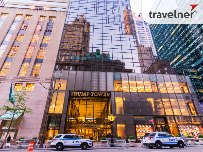 Trump Tower owns hundreds of high-class apartments