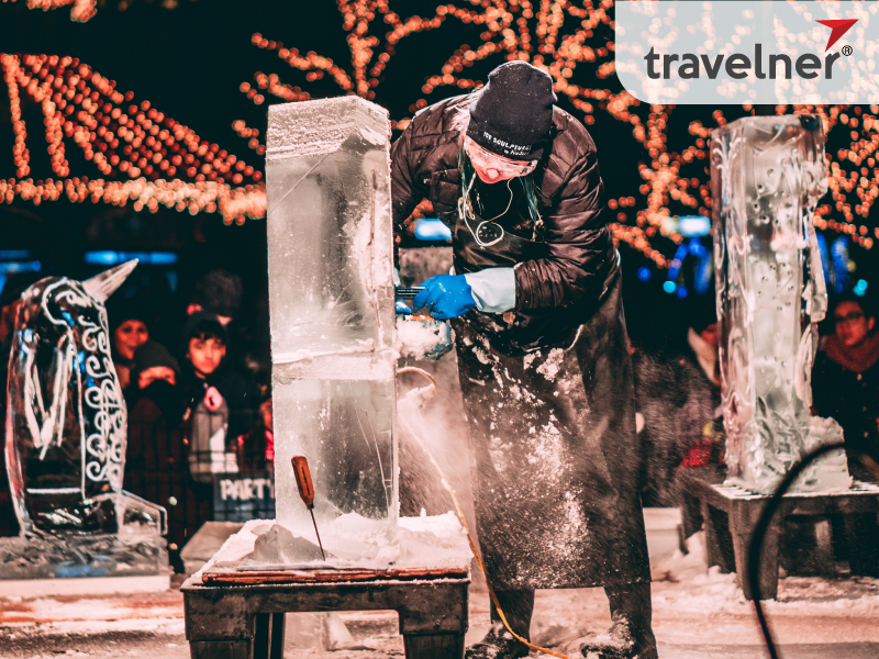 Valloire International Ice Sculpture Competition & Snow Festival. Valloire International Ice Sculpture Competition & Snow Festival.