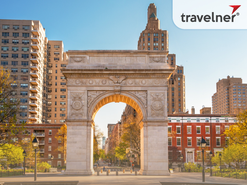 Washington Square Park serves as a historical marker for New York Washington Square Park serves as a historical marker for New York