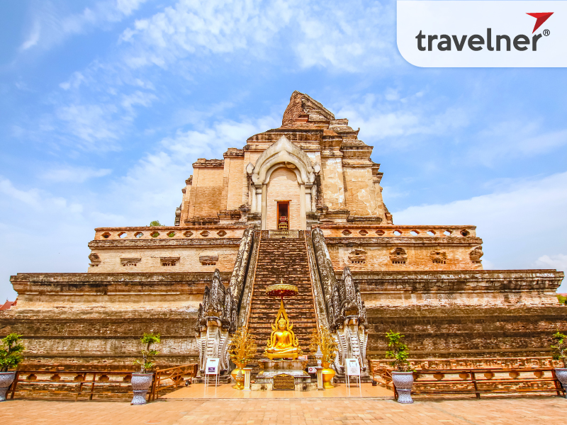Wat Chedi Luang is regarded as a Buddhist gem in Chiang Mai