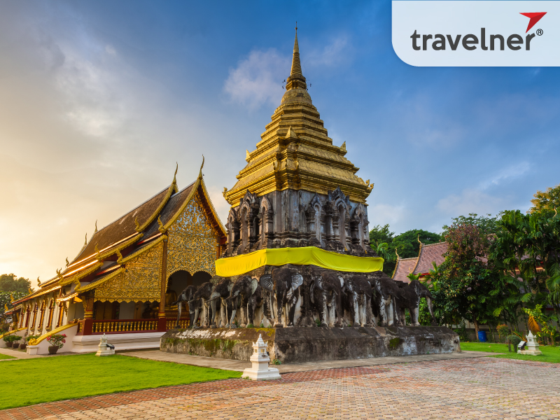Wat Chiang Man has a major annual Pentecost celebration in which visitors can take part