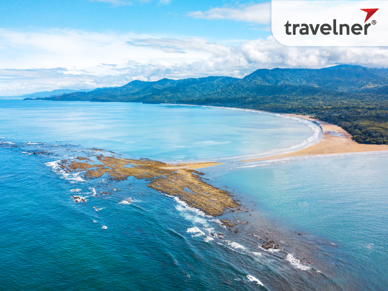 Whale Tale Beach is formed like a large wild whale