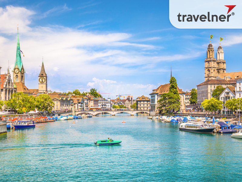 Zurich - the largest city in Switzerland that travelers should choose to visit